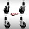 Service Caster 4'' SS Phenolic Wheel Swivel 1-3/4'' Expand Stem Caster Set 2 Brakes, 4PK SCC-SSEX20S414-PHS-2-TLB-2-134 - alternate 5